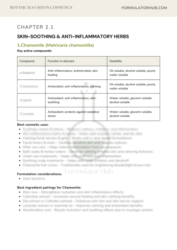 Pocket Book of 50 Botanicals in Natural Cosmetics - Image 2
